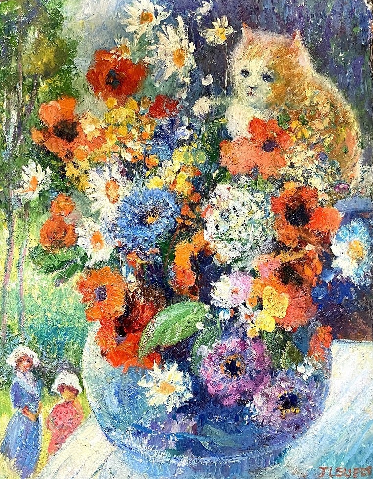 花を愛でる猫 | that loved wild flower