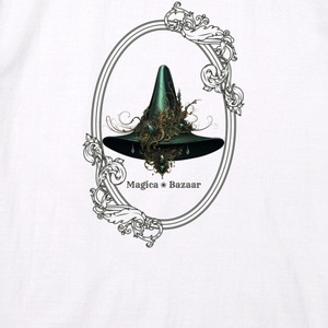 オリジナルTシャツ　魔女の帽子屋さん　グリーンウィッチハットWH　OR008