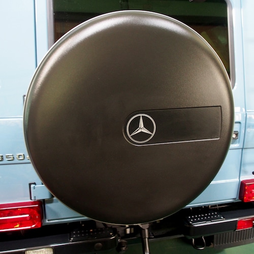 Mercedes-Benz ロゴ入りスペアタイヤカバー 中古品