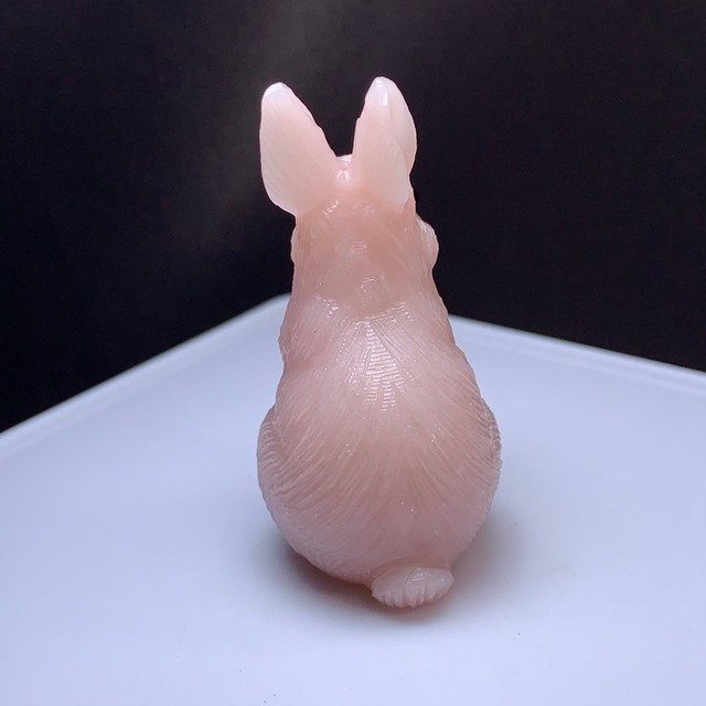 7.ピンクオパールうさぎ・インテリア