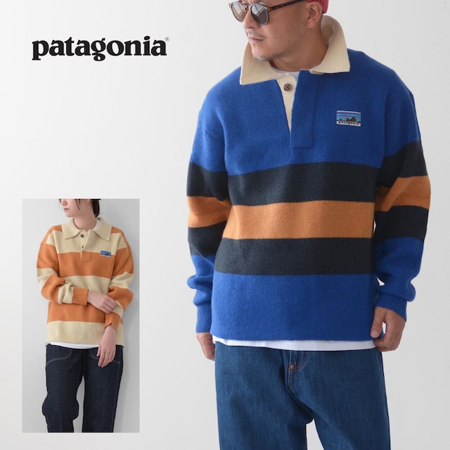Patagonia [パタゴニア正規代理店] Recycled Wool-Blend Rugby Sweater [50900-23] リサイクル・ウールブレンド・ラグビー・セーター／ニット・セーター・ラグビーシャツ風・MEN'S / LADY'S [2023AW]