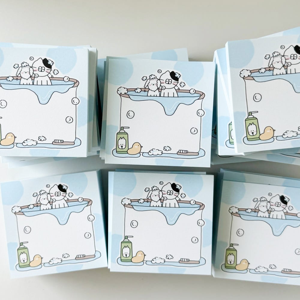 KEYKEYMADE】メモ帳 뽀득뽀득 | 韓国文具・雑貨 kaulcoffee.studio