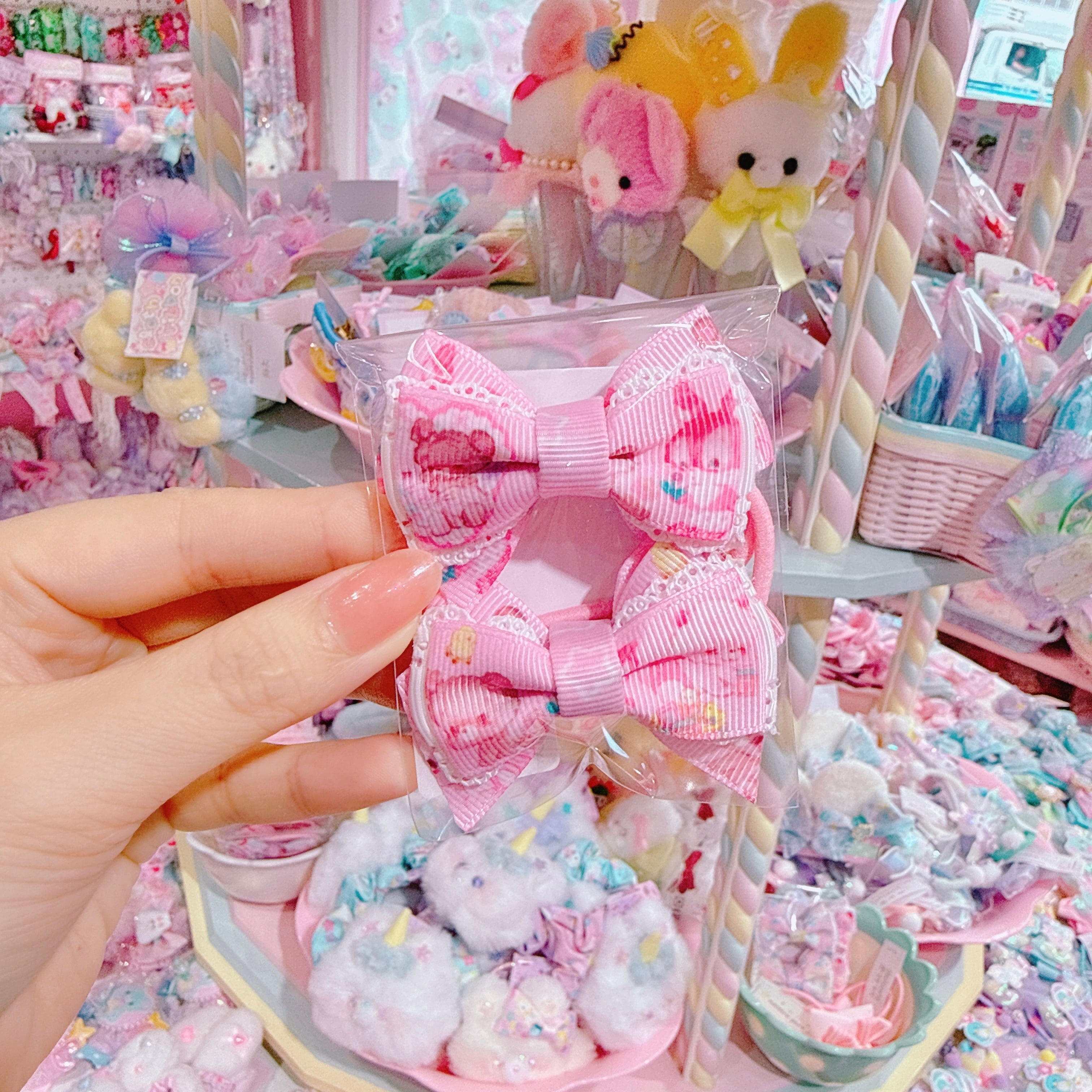 【C5】86-13ツインヘアゴム