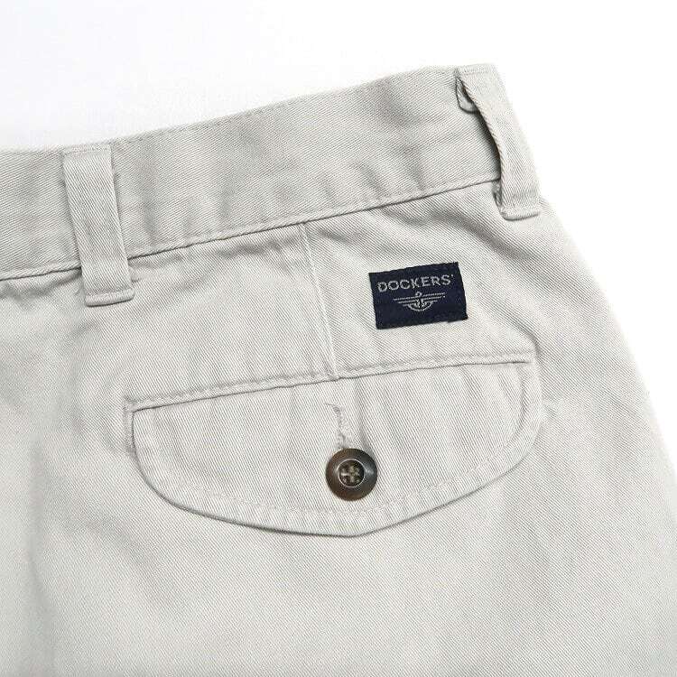 【アメカジ雰囲気抜群、ショートカーゴ】DOCKERS古着パンツ34ワイドFJ アメカジ雰囲気抜群、ショートカーゴ】DOCKERS古着パンツ34