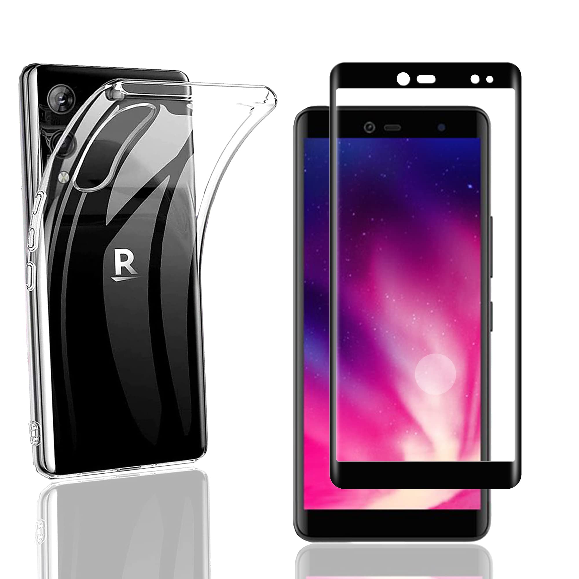 1枚セット Rakuten Hand/Hand 5G ガラス フィルム + Rakuten Hand 5G