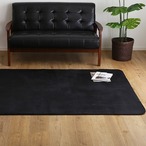高密度フランネルマイクロファイバーラグマットSサイズ 130185cm 洗えるラグマット
