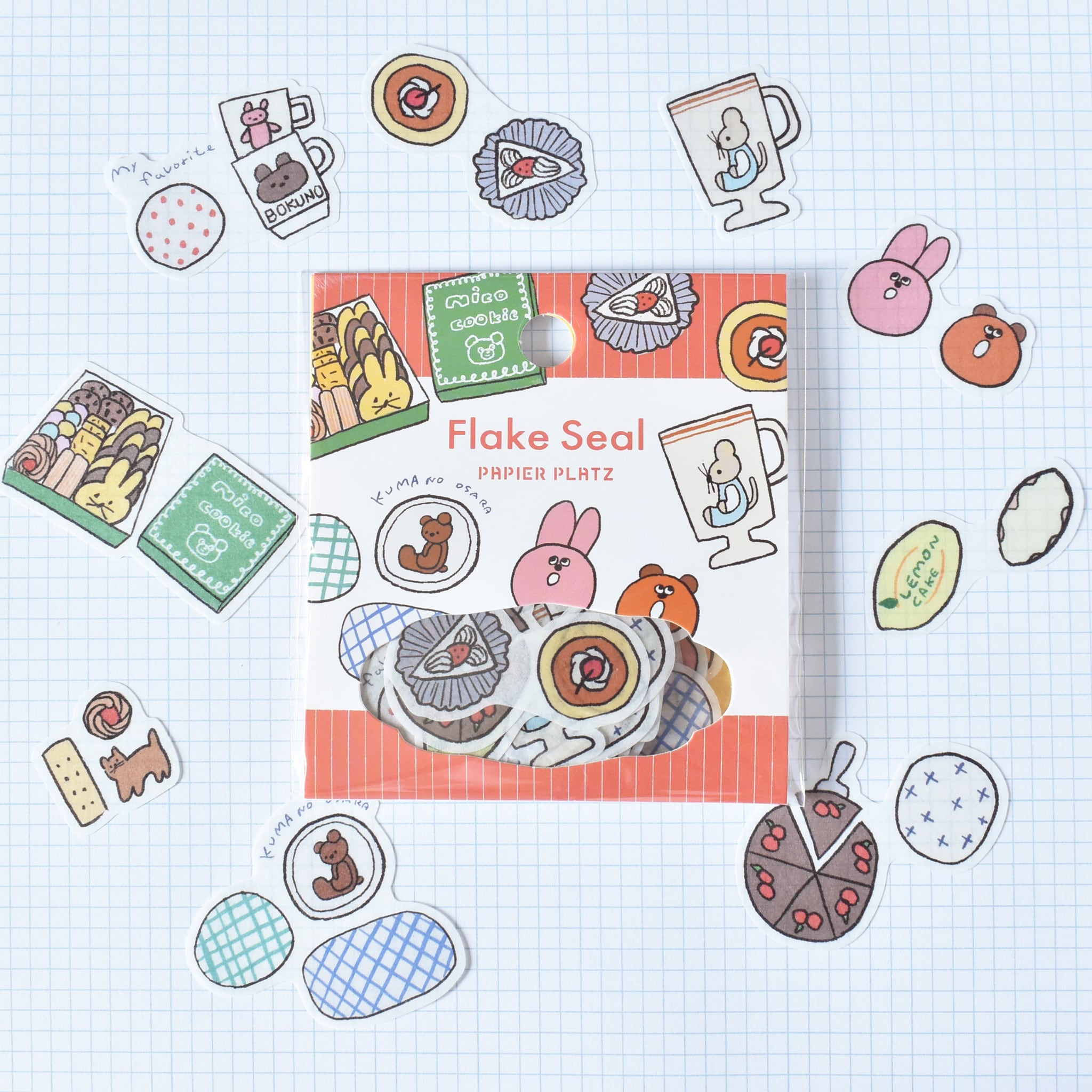 Nico-Recipe フレークシール | パピアプラッツBASE店