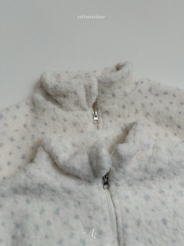 予約⌇atomeme/ Teddy zip-up