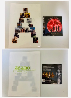 浅野孝已(TAGC TOKYO) CD ♪ PINK MOON ♪ & 浅野クリアファイル(送料込)