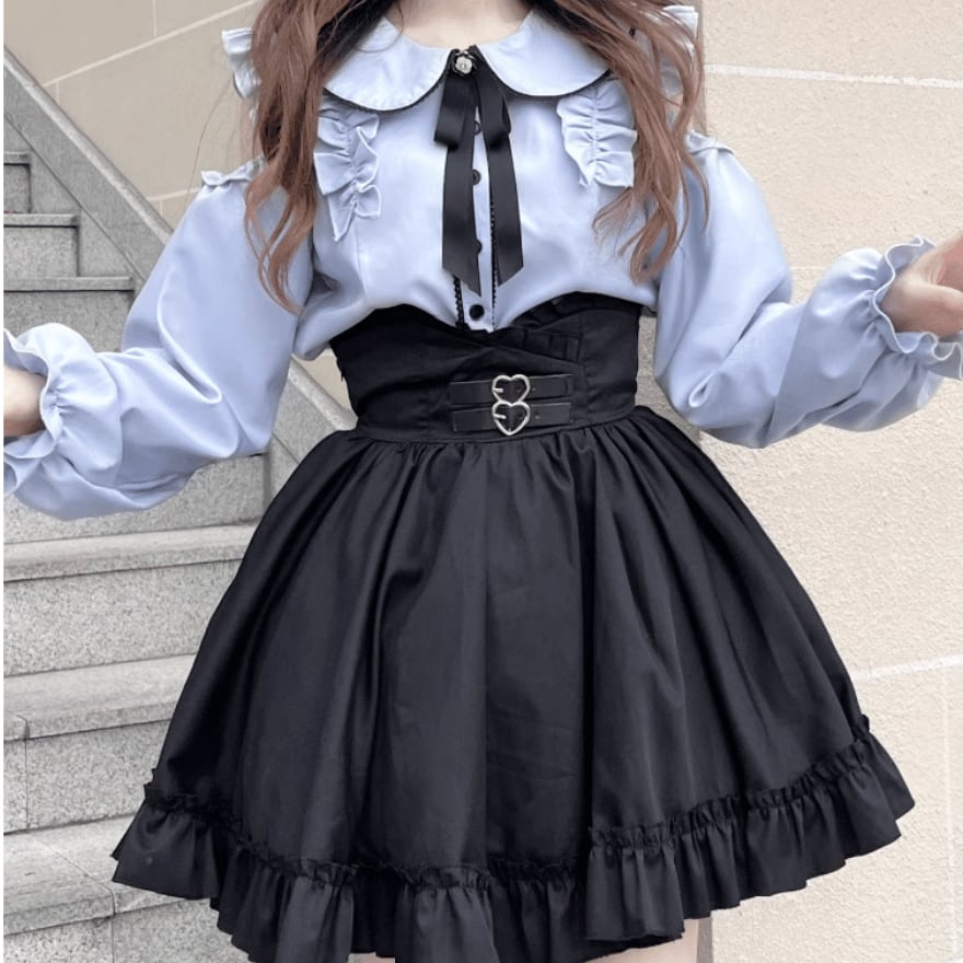 ゴスロリファッション 通販 With U ミニスカート フリル ハイ