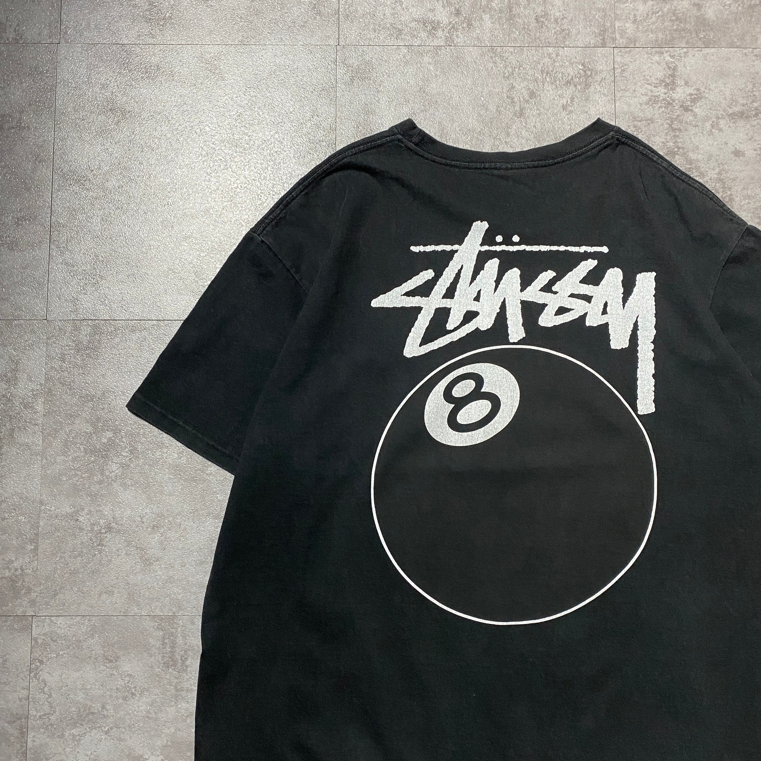 Size:XL】stussy ステューシー 8ボール エイトボール バックプリント