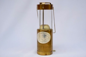 USED 70s-80s Early Winters Brass Candle Lantern 0120