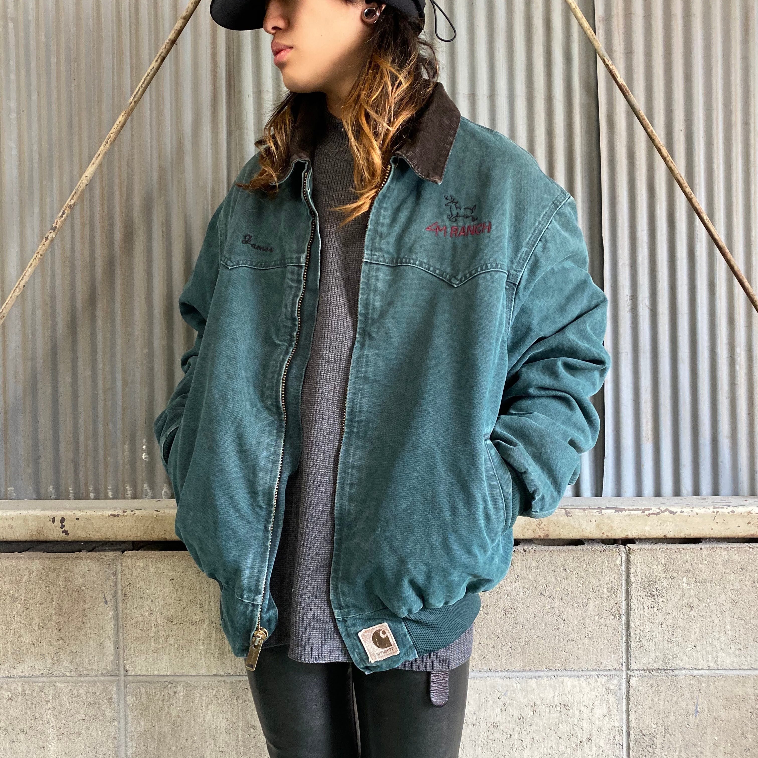 Carhartt カーハート サンタフェジャケット メンスXL相当 古着 ダック 