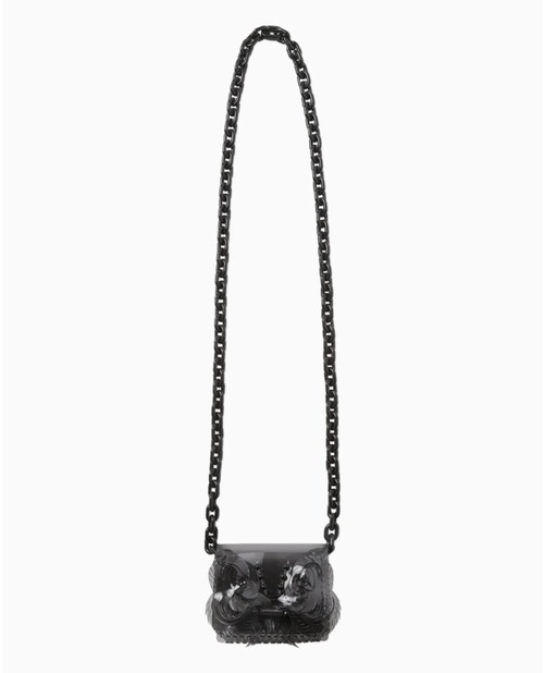 【24SS】Mame Kurogouchi マメクロゴウチ /Transparent Sculptural Micro Chain Bag