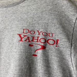 vintage 1990’s back print tee “YAHOO!”
