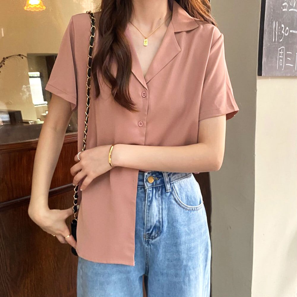 開襟 シャツ レディース 春夏 トップス 羽織り きれいめ 大人 かわいい ビジネス カジュアル オフィス 通勤 大人可愛い 大人女子