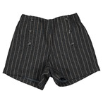 【Maison Marelle / 予約10/23〆切 】Short SEVRES - gray woolen stipes