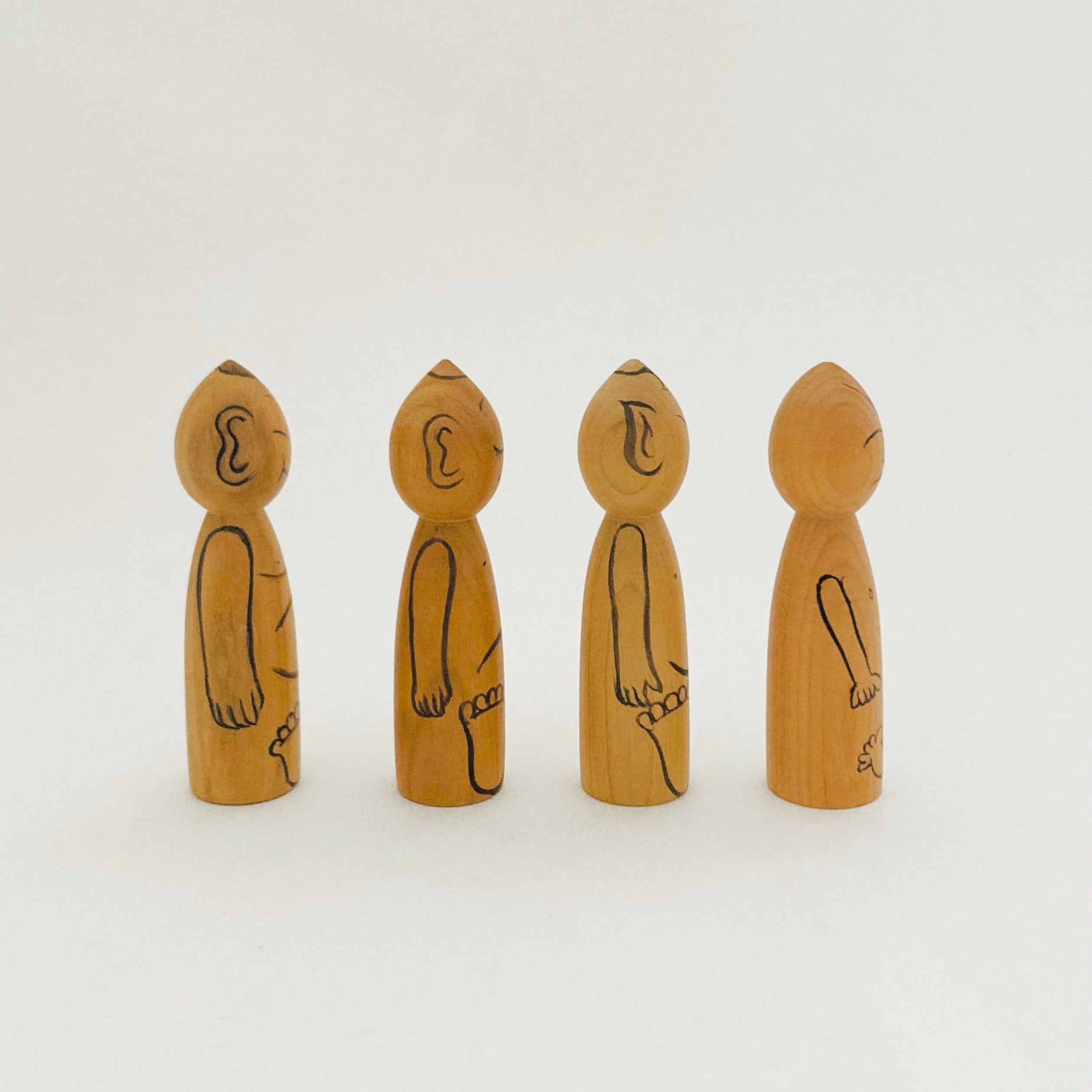 当店オリジナル「ビリケンこけし」（トンガリ頭）