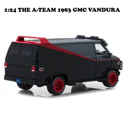 1/43 特攻野郎Aチーム GMC Classic VAN (ブラック×グレー) 1/43 特攻野郎Aチーム GMC Classic VAN (ブラック×グレー