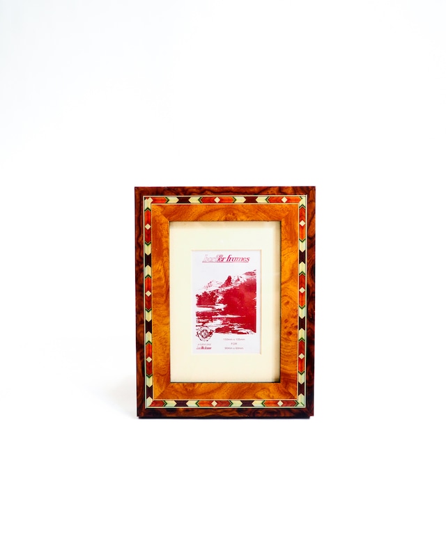 picture frame with a geometric made in USA
