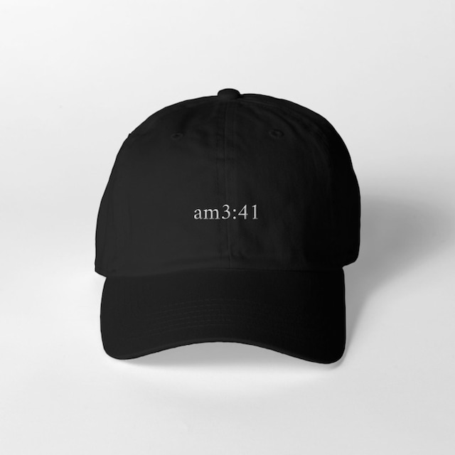 「am3:41」 Cotton Cap -Black-