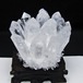 水晶 クラスター 水晶 原石 台座付属 一点物 182-8587