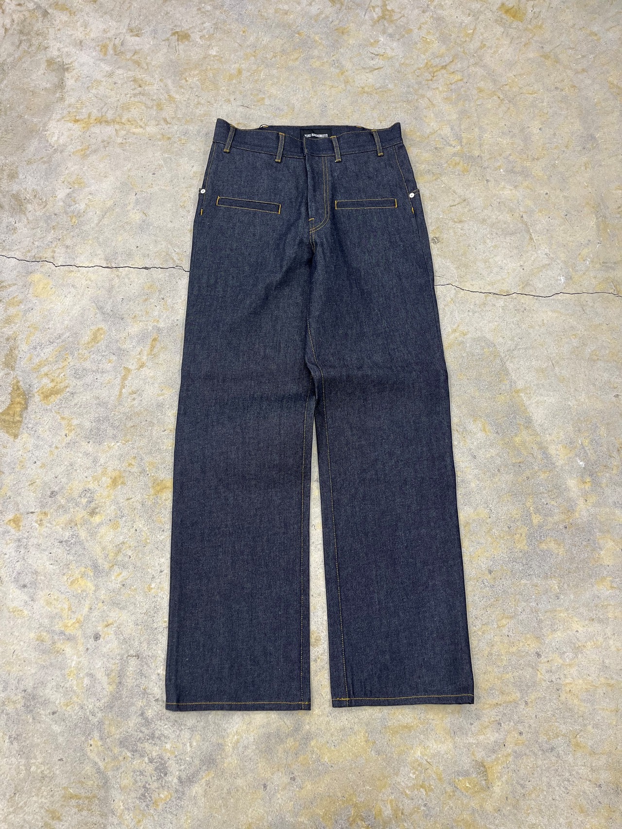 YUKI HASHIMOTO 元気 Map Out Twist ED Jeans 46