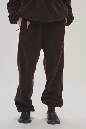 TODAYFUL  Easy Fleece Pantst  イージーフリースパンツ　Brown