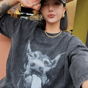 VINTAGE ドーベルマン Tシャツ T116