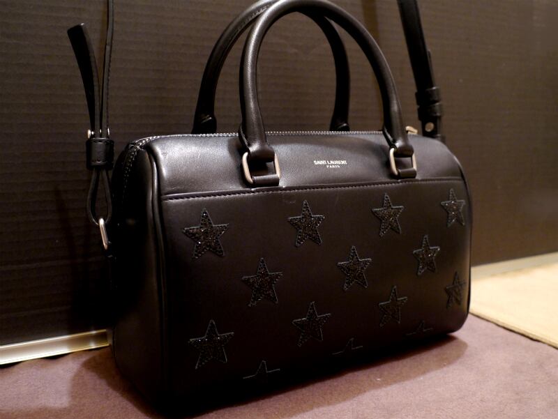 レア美品◇SAINT LAURENT PARIS サンローラン ベイビーダッフル 星