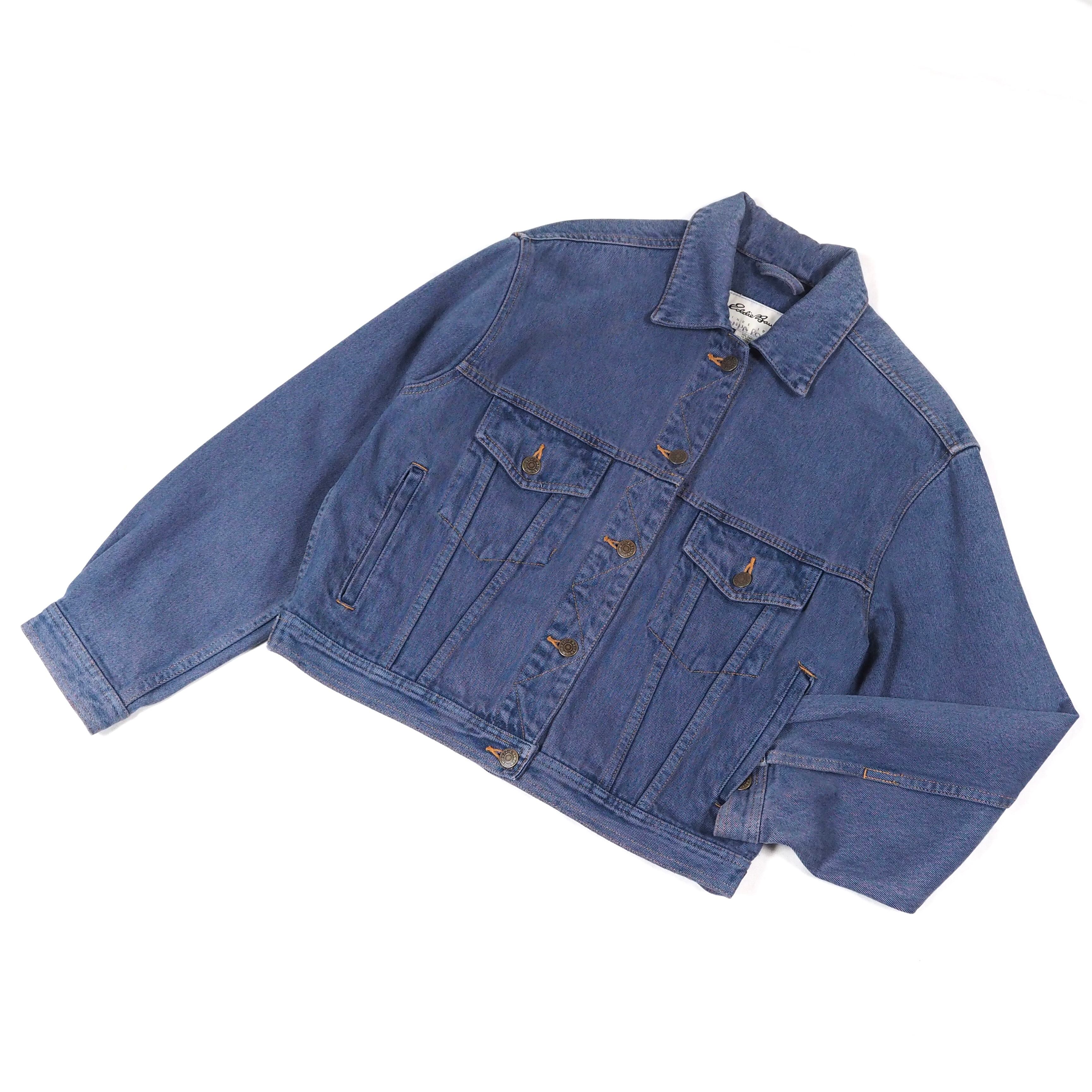 Eddie Bauer Women's denim jacket M /エディーバウアー デニムジャケット 90s