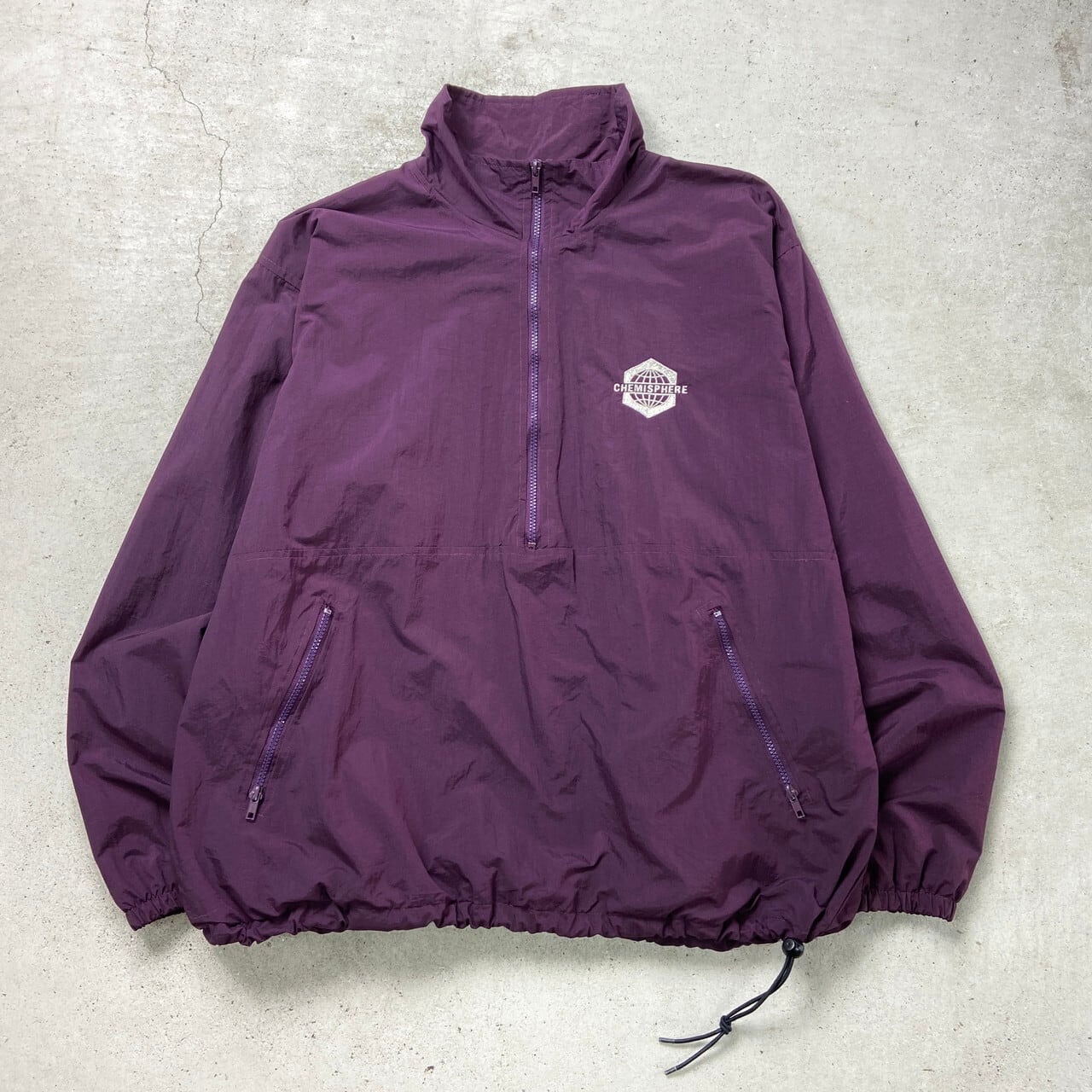 MOST WANTED SPORTS ナイロン アノラックジャケット プルオーバー 企業