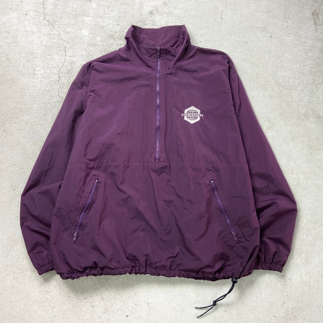 MOST WANTED SPORTS ナイロン アノラックジャケット プルオーバー 企業 