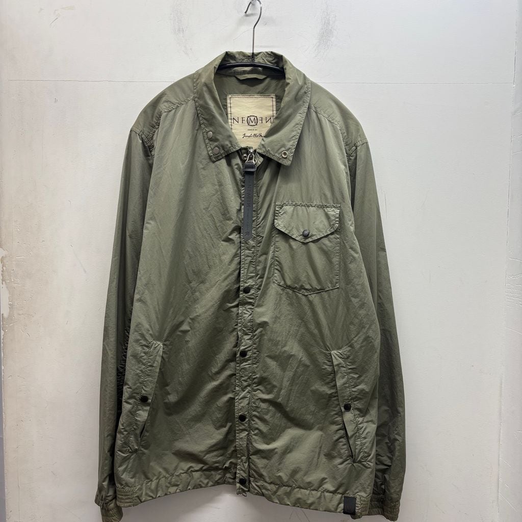 COMOLI コモリ 20AW ウールチェックオープンカラーシャツ 2 【代官山