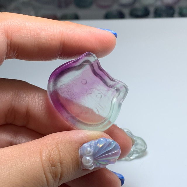 04.可愛いフローライト･うさぎさんセット