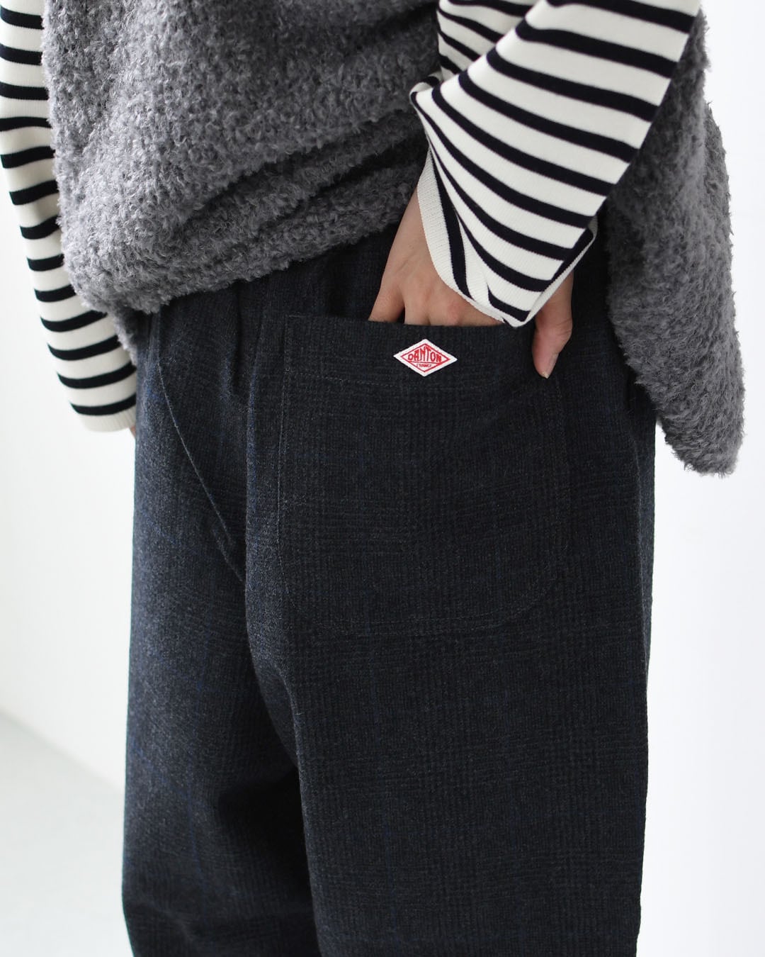 DANTON [ダントン] W EASY PANTS [JD-2540WRF] イージーパンツ・ウール