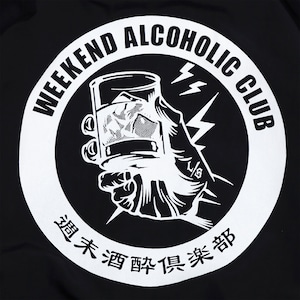 SLINK(スリンク) "WEEKEND ALCOHOLIC CLUB Nylon Track Jacket"(BLK)
