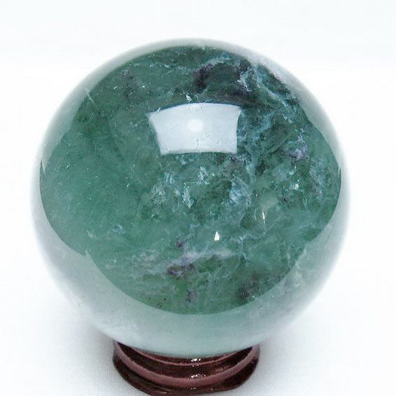 フローライト 丸玉 67mm フローライト スフィア 蛍石 一点物 151-8671