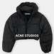 美品 Acne Studios アクネ ストゥディオズ オラリー クロップド シェル ショート丈 ダウンジャケット 34 アウター / J&NREUSE レディース アウター