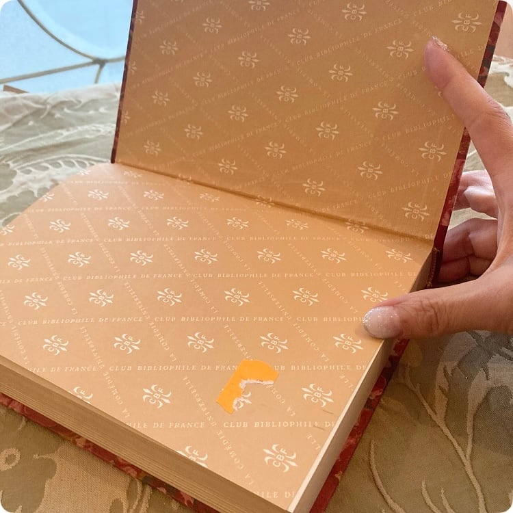 フランス直輸入】お部屋やお店のディスプレイに最適 ヴィンテージ洋書