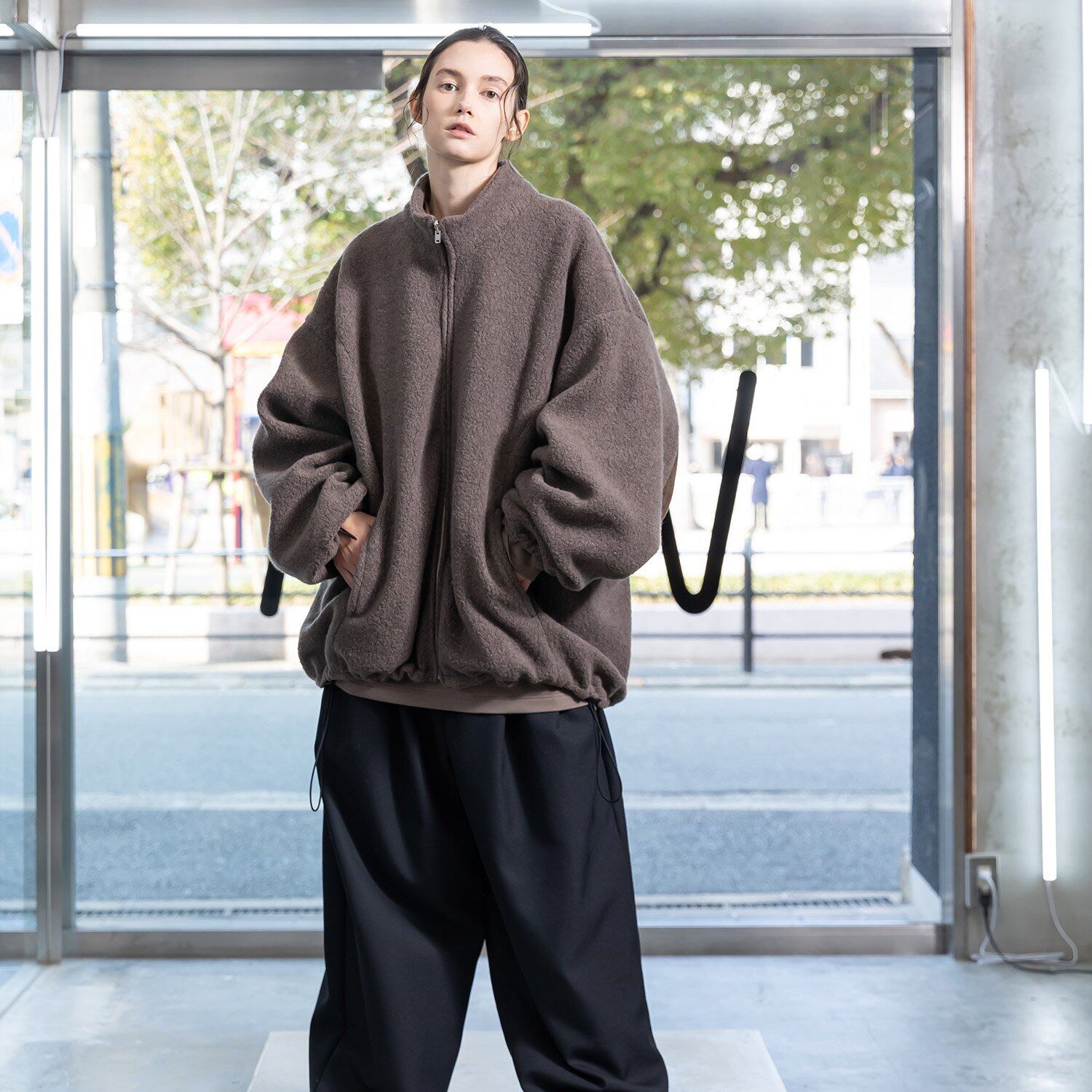 シエルエアー　2WAY BOA BLOUSON Let's enjoy wearing boa blouson coordinates! We'll show you how to