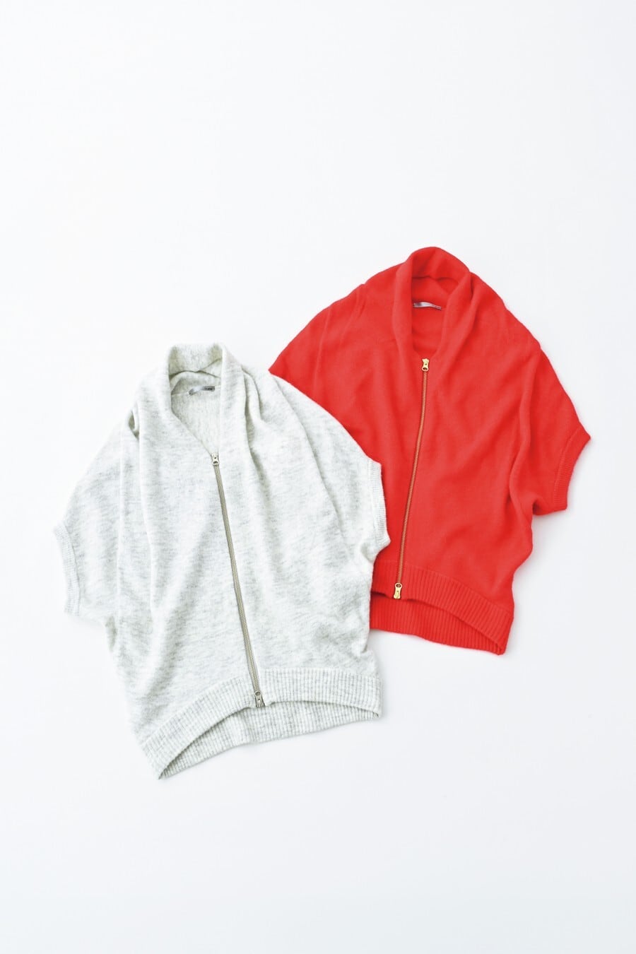 Lepivot ストレッチモヘアジップベスト