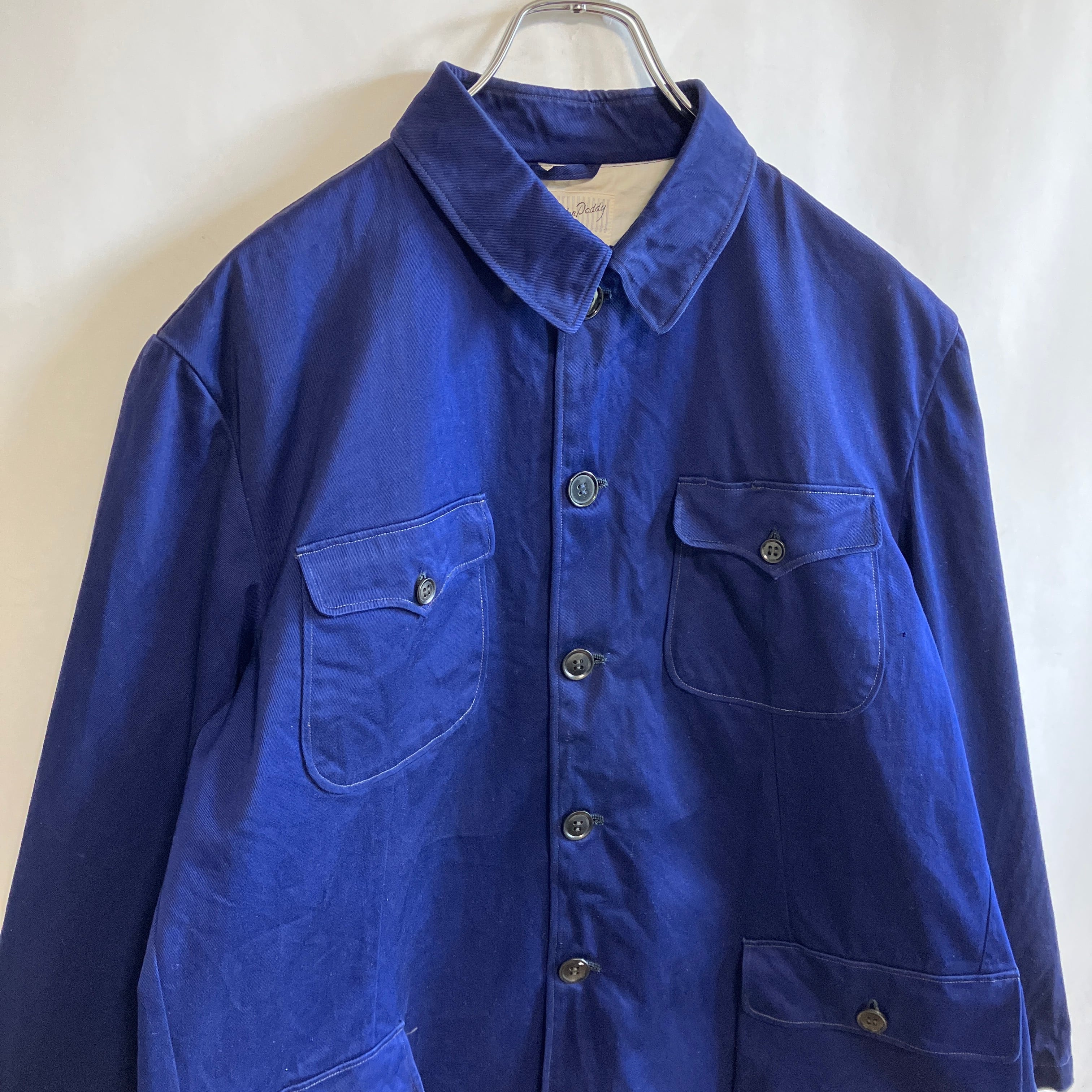 60s ヴィンテージ フレンチチャイナ ワークジャケット ユーロ 60s ヴィンテージ フレンチチャイナ ワークジャケット ユーロ