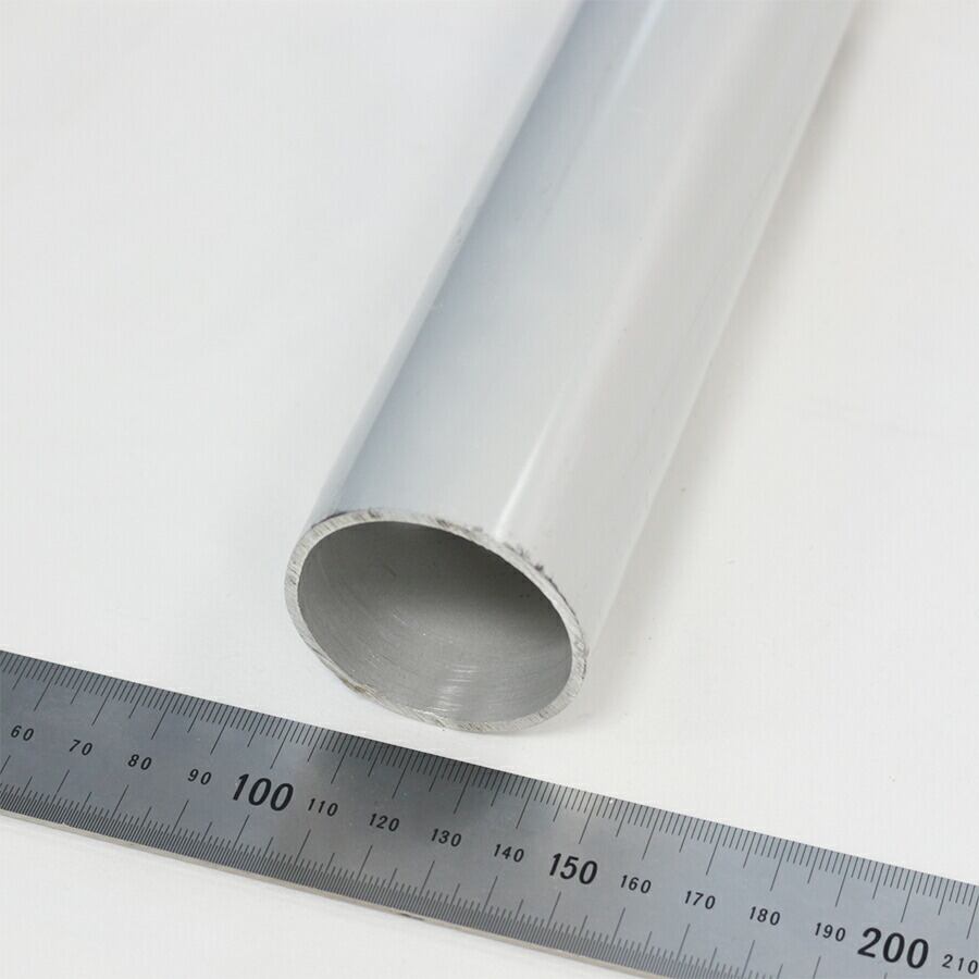 ACT-050 アルミ単管パイプ 48.6パイ×50cm＞48.6Φ 肉厚2〜2.3mm 軽い