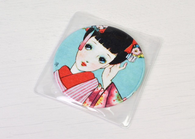 中原淳一 缶ミラー　きもの