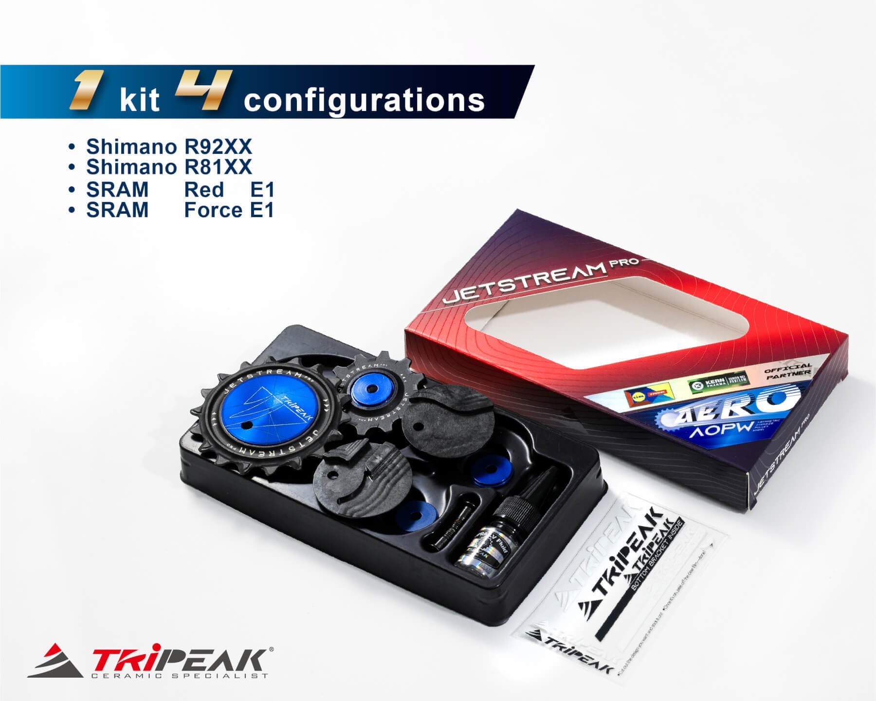 TRIPEAK トライピーク AOPW-AERO Road Set-12s R92XX/R81XX/RED E1