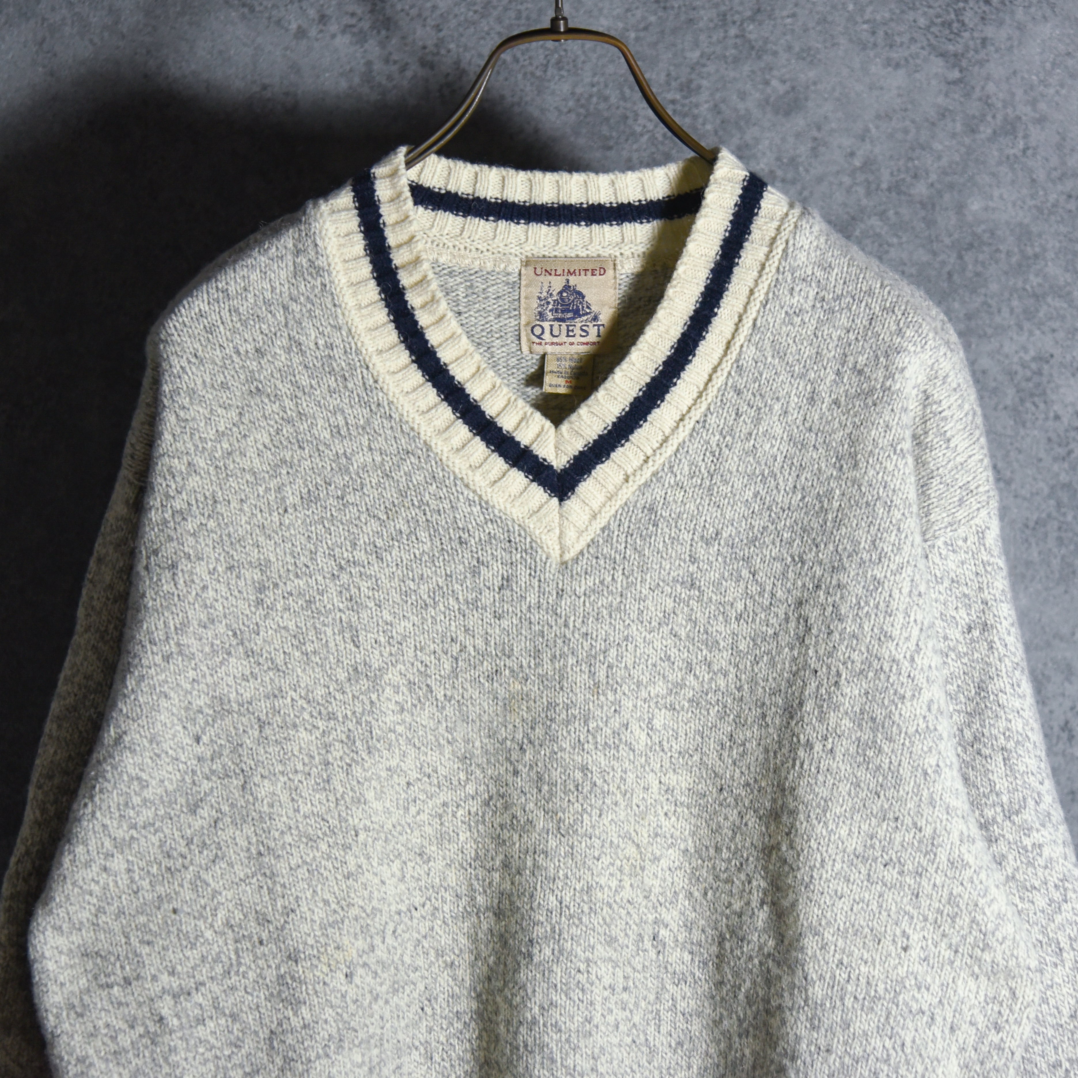 90s UNLIMITED QUEST Made in CANADA Tilden Sweater チルデン