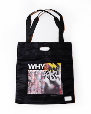 AVIS 22H-A-R1-02  WHY x RATFACE LP TOTE  BAG