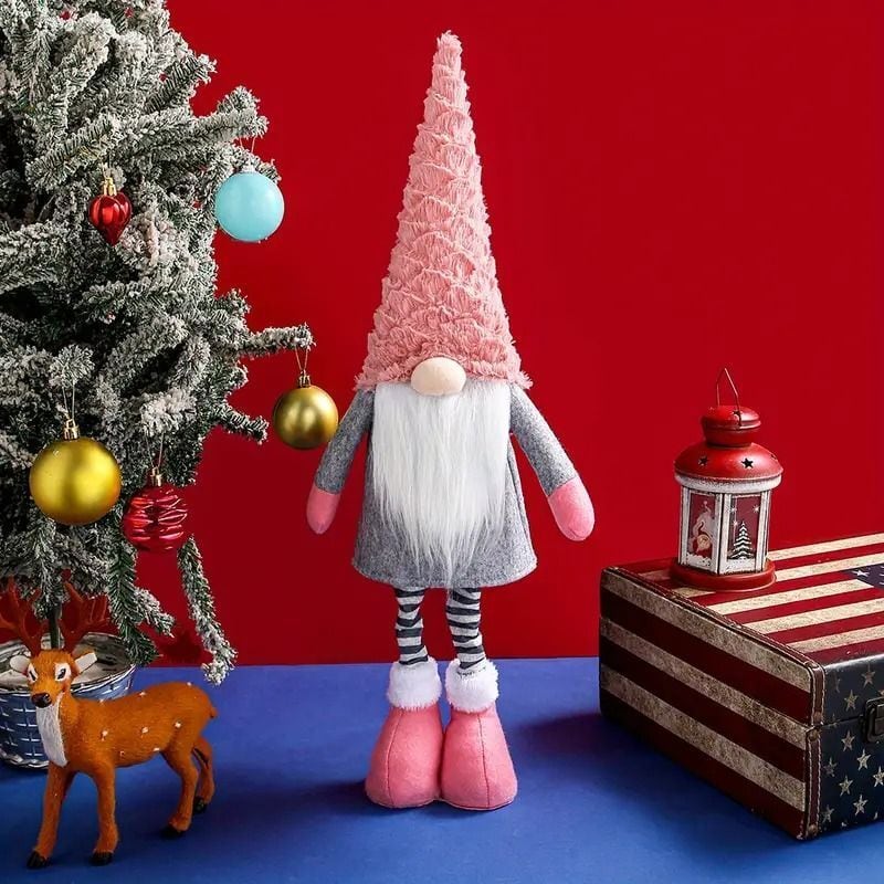 クリスマスデコレーション クリスマスノーム 伸縮性のある 人形