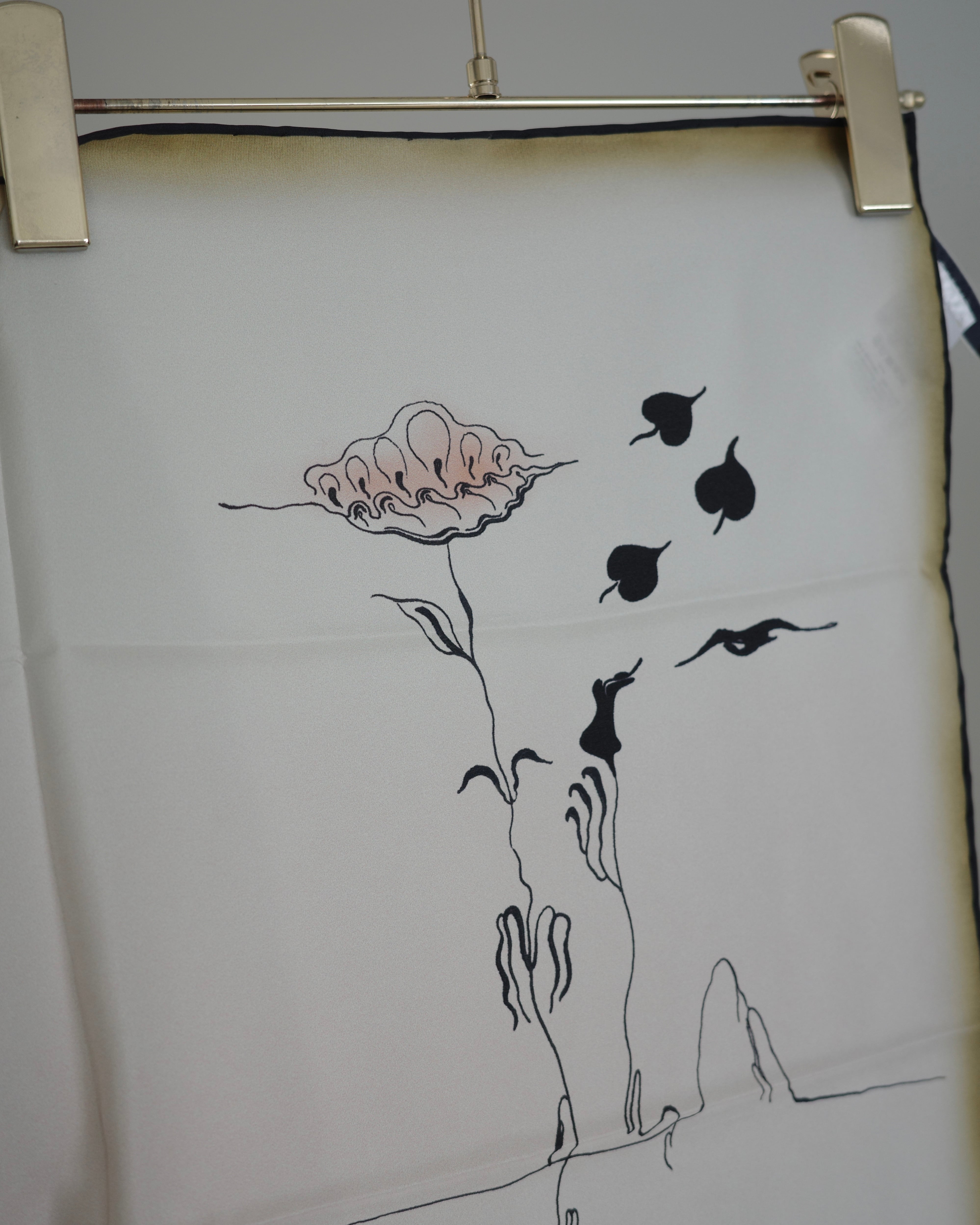 LEMAIRE / LANDSCAPE HABOTAI SCARF | LA VILLA ROUGE